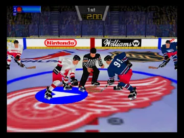 Wayne Gretzky's 3D Hockey (Europe) (En,Fr,De,Es) screen shot game playing